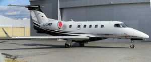Embraer 505 Phenom 300 (Privat, D-CHRT) am Flugplatz Schönhagen (EDAZ)